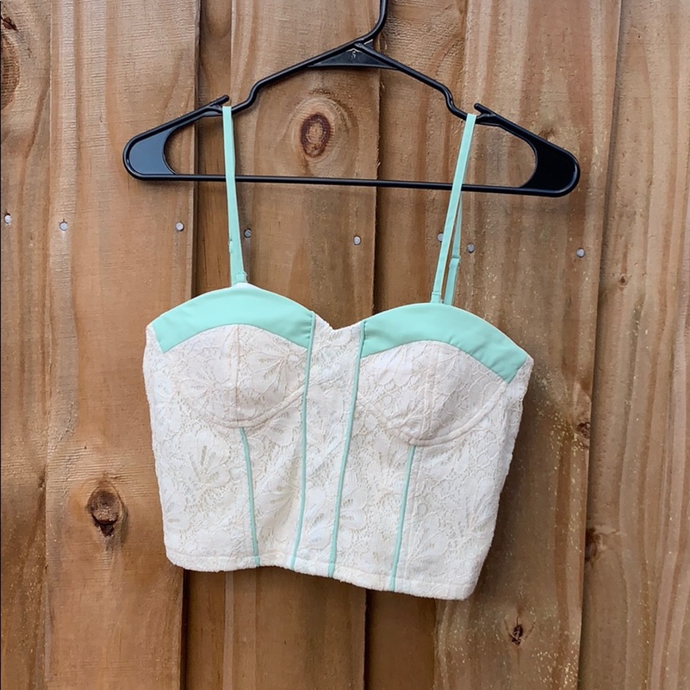 Zinga Corset crop top size Medium